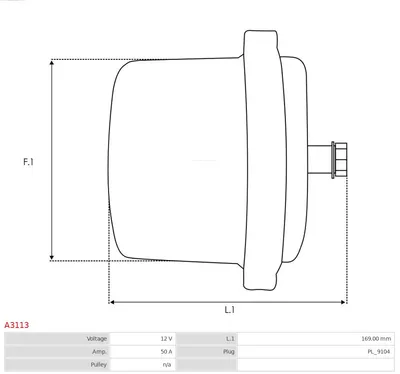 Alternador AS-PL A3113