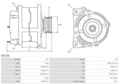 Alternador Daihatsu ROCKY Soft Top · Daihatsu ROCKY Hard Top · Daihatsu WILDCAT/ROCKY