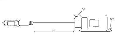 Sensor NOx, inyección de úrea Gmc SIERRA 2500 HD Standard Cab Pickup · Gmc SIERRA 2500 HD Crew Cab Pickup · Gmc SIERRA 3500 HD Standard Cab Pickup