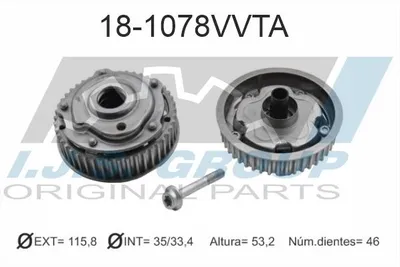 Ajustador árbol de levas Alfa Romeo 159 · Alfa Romeo 159 Sportwagon · Fiat CROMA