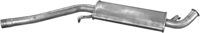 silenciador del medio Audi 100 C3 Saloon · Audi 200 C3 Saloon · Audi 100 C3 Avant