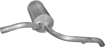 Silenciador posterior Audi A2