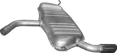 Silenciador posterior Vw GOLF PLUS V · Vw GOLF VI · Audi A3 Sportback