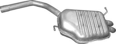 Silenciador posterior Audi A4 B6 · Audi A4 B6 Avant
