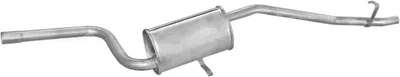 Silenciador posterior Fiat UNO