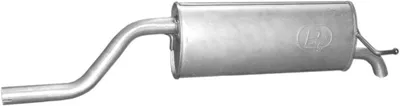 Silenciador posterior Fiat GRANDE PUNTO · Fiat PUNTO EVO