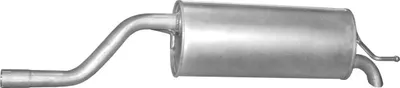 Silenciador posterior Fiat PUNTO EVO · Fiat GRANDE PUNTO · Fiat PUNTO Hatchback Van