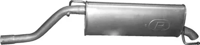 Silenciador posterior Opel CORSA D · Fiat GRANDE PUNTO
