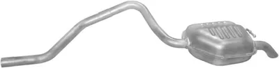 Silenciador posterior Ford MONDEO III Turnier