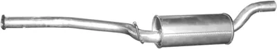 silenciador del medio Ford FOCUS C-MAX · Volvo S40 II · Volvo V50