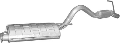 Silenciador posterior Mitsubishi L200