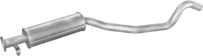 silenciador del medio Opel VECTRA A Hatchback · Opel VECTRA A · Vauxhall CAVALIER Mk III Saloon