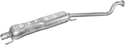 silenciador del medio Opel ASTRA G Hatchback · Opel ASTRA G Saloon