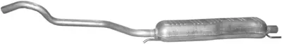 silenciador del medio Opel ZAFIRA A MPV · Opel ZAFIRA / ZAFIRA FAMILY B · Vauxhall ZAFIRA Mk II