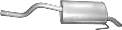 Silenciador posterior Renault CLIO II · Renault CLIO II Hatchback Van