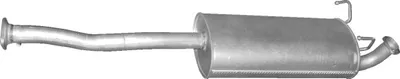 silenciador del medio Toyota LAND CRUISER 90