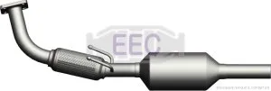 Catalizador Vw CADDY II Box Body/MPV · Seat INCA · Seat CORDOBA Vario