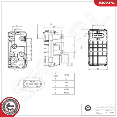Válvula reguladora de admisión Ford TOURNEO CONNECT · Ford TRANSIT CONNECT · Ford FOCUS C-MAX