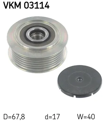 Rueda libre alternador Volvo V70 I · Volvo S70 · Volvo S80 I