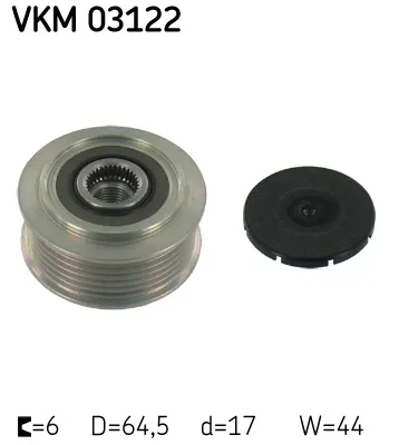 Rueda libre alternador Audi A6 C6 · Audi A4 B7 · Audi A4 B7 Avant