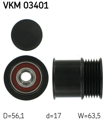 Rueda libre alternador Saab 9-5 · Saab 9-3 · Saab 9-3 Cabriolet
