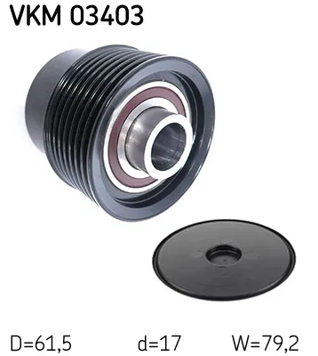 Rueda libre alternador Ford TRANSIT Bus · Ford TRANSIT Van · Ford TRANSIT Platform/Chassis
