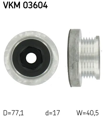 Rueda libre alternador Nissan MICRA III · Renault MEGANE I · Renault MEGANE I Classic