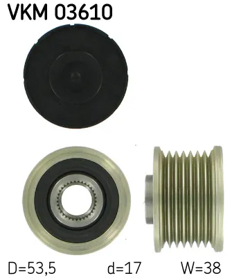 Rueda libre alternador Fiat TALENTO Bus · Fiat TALENTO Platform/Chassis · Mercedes-Benz VITO Van