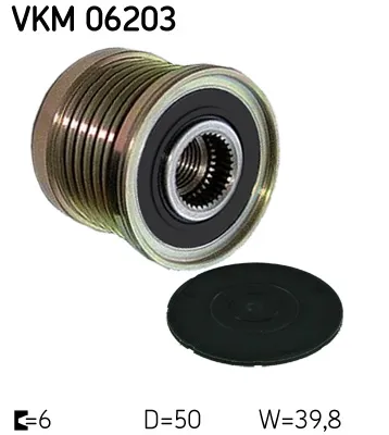 Rueda libre alternador Nissan QASHQAI I · Nissan X-TRAIL II · Nissan TIIDA Saloon
