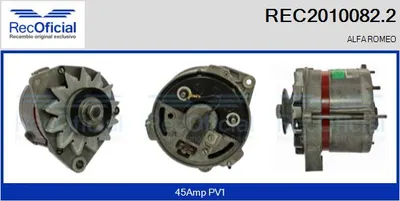 Alternador Alfa Romeo SPIDER · Alfa Romeo ALFETTA GT · Alfa Romeo ALFETTA