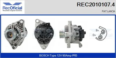 Alternador Fiat BRAVA · Fiat BRAVO I · Fiat MAREA