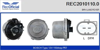 Alternador Bmw 7 · Bmw 5 · Bmw 5 Touring