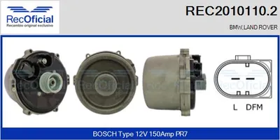 Alternador Bmw 7 · Bmw 5 · Bmw 5 Touring