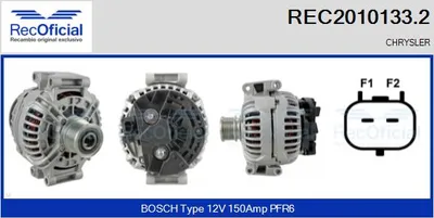 Alternador Chrysler PT CRUISER