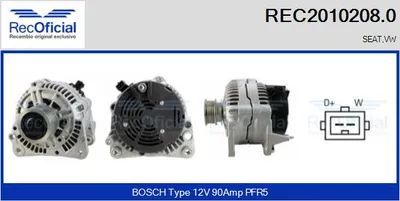 Alternador Vw POLO III · Seat AROSA