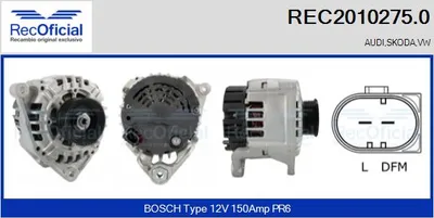 Alternador Audi A4 B5 · Vw PASSAT B5 · Audi A6 C5