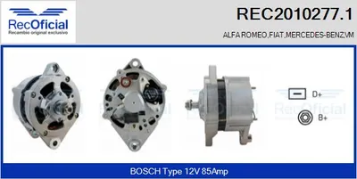 Alternador Alfa Romeo 164