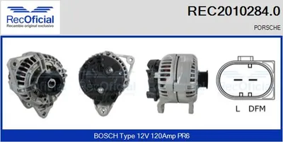 Alternador Porsche BOXSTER · Porsche 911 · Porsche 911 Convertible