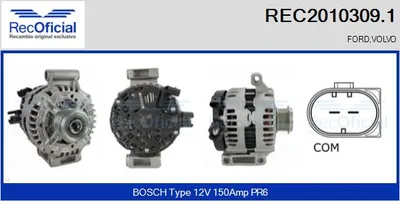 Alternador Volvo S80 II · Ford GALAXY II · Ford S-MAX
