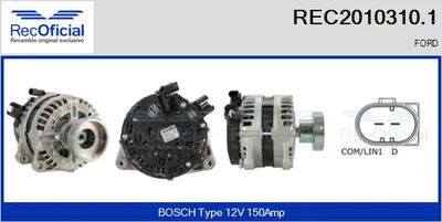 Alternador Ford GALAXY II · Ford S-MAX · Ford MONDEO IV Saloon