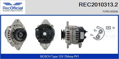 Alternador Nissan TERRANO II · Ford MAVERICK