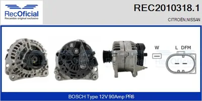 Alternador Citroën C2