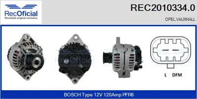 Alternador Opel VECTRA C · Opel VECTRA C GTS · Opel SIGNUM Hatchback