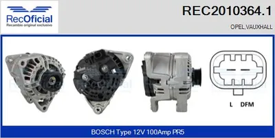 Alternador Opel AGILA · Opel ASTRA H · Opel ASTRA H Estate
