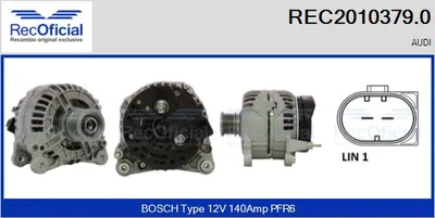 Alternador Audi A5 · Audi A4 B8 · Audi A4 B8 Avant