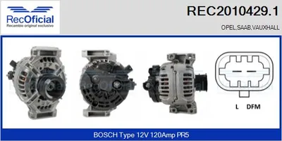 Alternador Opel VECTRA B Hatchback · Opel VECTRA B · Opel VECTRA B Estate