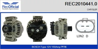 Alternador Chrysler PT CRUISER