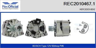 Alternador Mercedes-Benz 124 Coupe · Mercedes-Benz 124 Saloon · Mercedes-Benz 124 T-Model