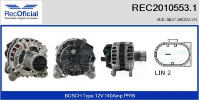 Alternador Vw TIGUAN · Seat IBIZA IV · Seat IBIZA IV SC