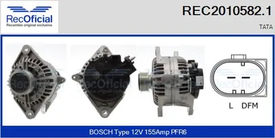 Alternador Tata ARIA
